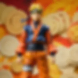 Abstract Naruto Manga Poster