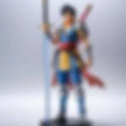 Sleek Acrylic Sword Stand