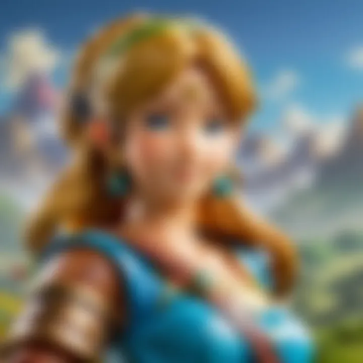 An Amiibo in action within the game, demonstrating its functionalities.