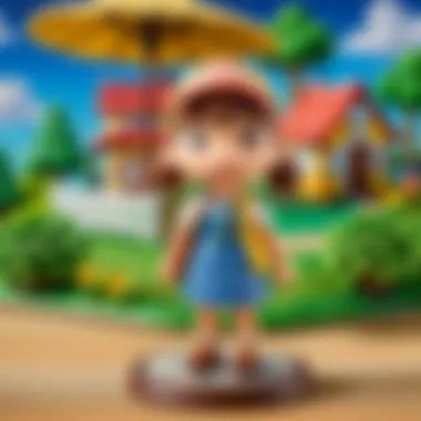 Cultural impact of Animal Crossing Amiibo Cards represented through fan art and community events.