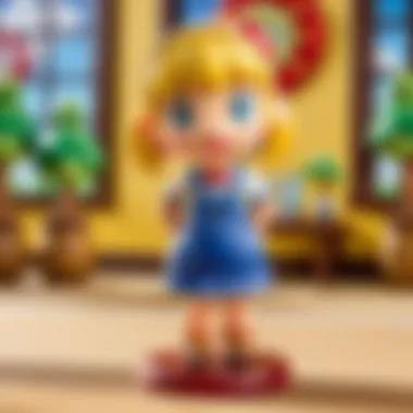 Amiibo Card depicting a popular Animal Crossing character during gameplay.