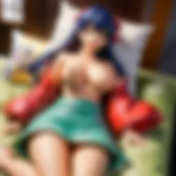 Japanese Anime Culture Inspired Body Pillow
