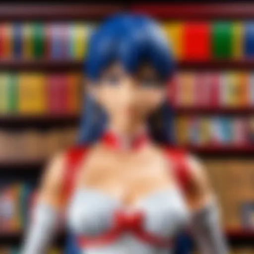 Elegant Display of Anime Figures