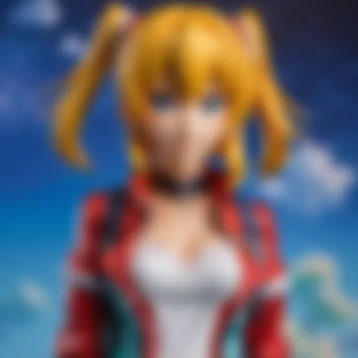 An array of anime-themed clothing and accessories