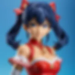 Adorable anime plushies showcasing intricate details