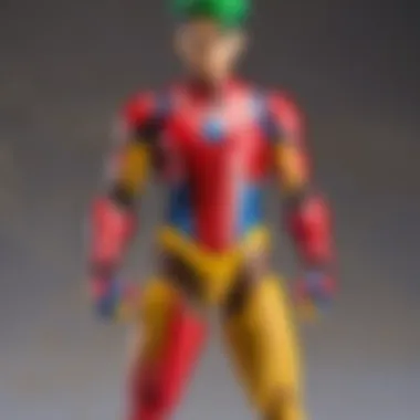 Articulated SHFiguarts Body Kun figure in dynamic pose