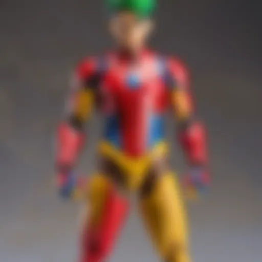 Articulated SHFiguarts Body Kun figure in dynamic pose