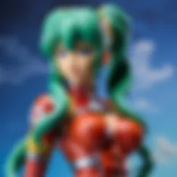 Artistic Anime Statue Display