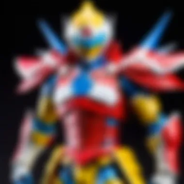 Diverse Collection of SHF Figures A variety of Bandai S.H. Figuarts figures displayed in a collector's showcase.