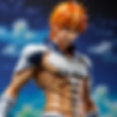 Unique Designs of Bleach Anime Figurines Collection of Bleach anime figurines displaying unique designs