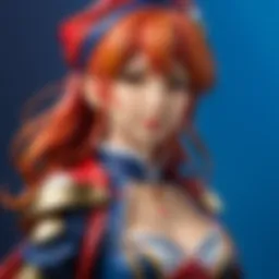 Cosplay attire displayed in a chic boutique setting