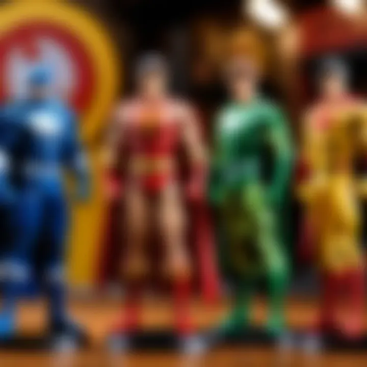 Collector's Showcase of Mini Superheroes Figures