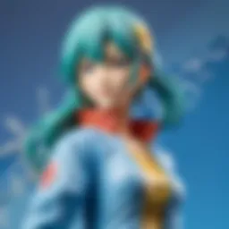 A vibrant cover of a new manga showcasing intricate character designs