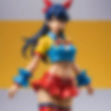 Anime-Themed Apparel and Accessories An intricate array of anime-themed apparel and accessories