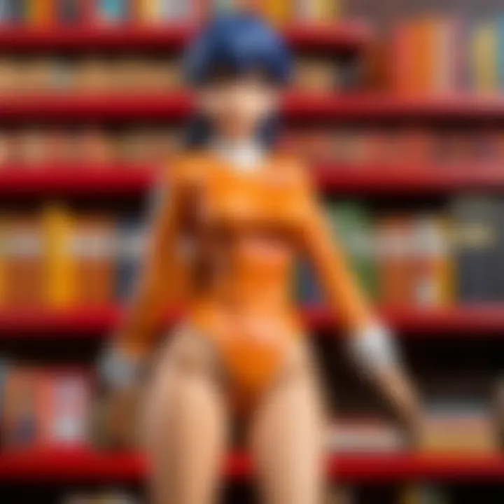 Creative Shelf Styling for Anime Enthusiasts