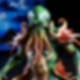 Eldritch Abomination in Japanese Art