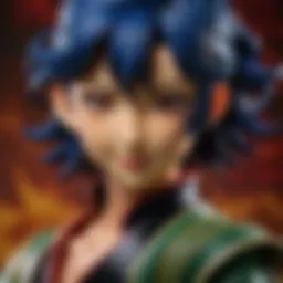 Dynamic scene from Demon Slayer showcasing character expressions
