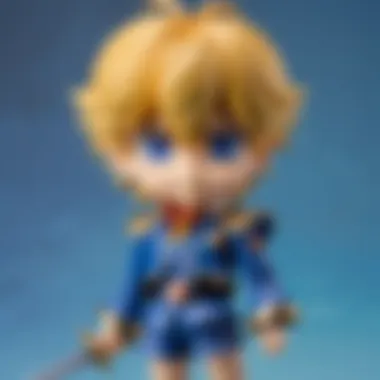 Intricate design of Dio Nendoroid figure