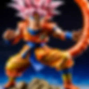 Dragon Ball Trading Event Atmosphere A vibrant scene of collectors engaging in a Dragon Ball trading event.