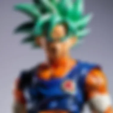 Intricate Dragon Ball Z Battle Scene Figure