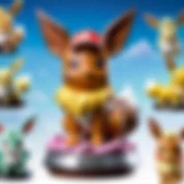 Elegant Pokémon Eevee Heroes Merchandise Array Pokémon Eevee Heroes Merchandise Collection