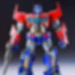 Elegantly Crafted MPM Optimus Prime Statue