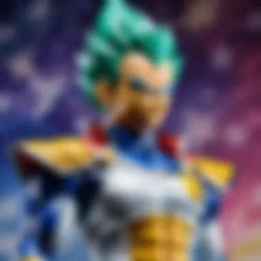 Vegeta's Regal Fashion Elegant DBZ Vegeta Apparel