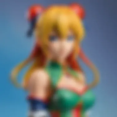 Aesthetic Elegance: Displaying Anime Figurines Elegant Display of Anime Figurines