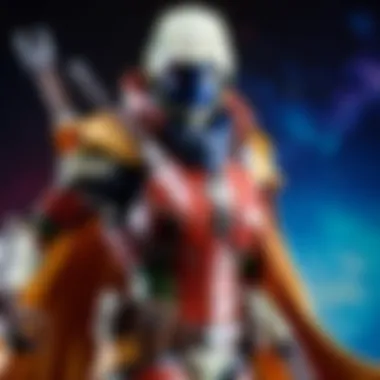 The Graceful Aura of the Destiny 2 Hunter Elegant Guardian Silhouette