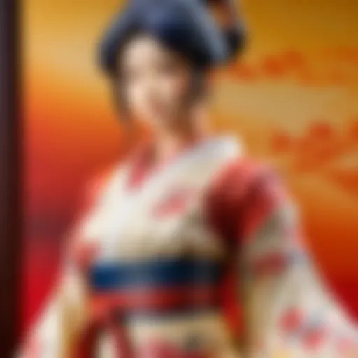 Elegant Japanese Figure Display
