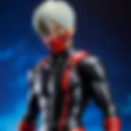 Elegant Kaneki Action Figure in Shadow