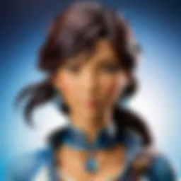 Elegant Korra-Inspired Jewelry