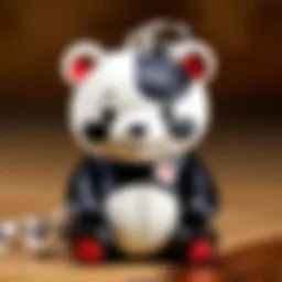 Elegant Monokuma Danganronpa Keychain