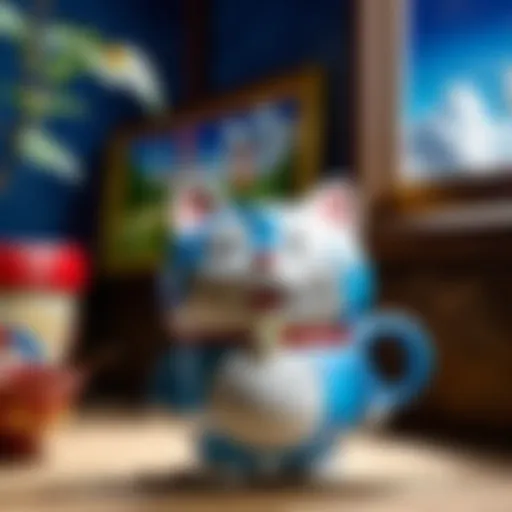 Enchanting Doraemon Mug with Magical Elements