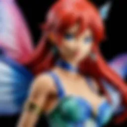 Enigmatic Fairy Tail Character on DVD Cover