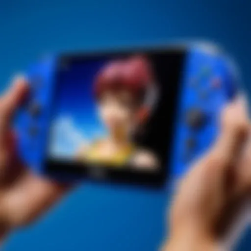 Ergonomic design elements of PS Vita grip