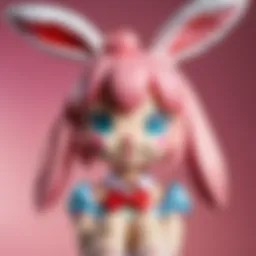 Ethereal Beauty of Gloomy Bunny Plush