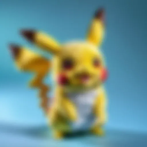 Ethereal Pikachu Pokemon Fit Plush