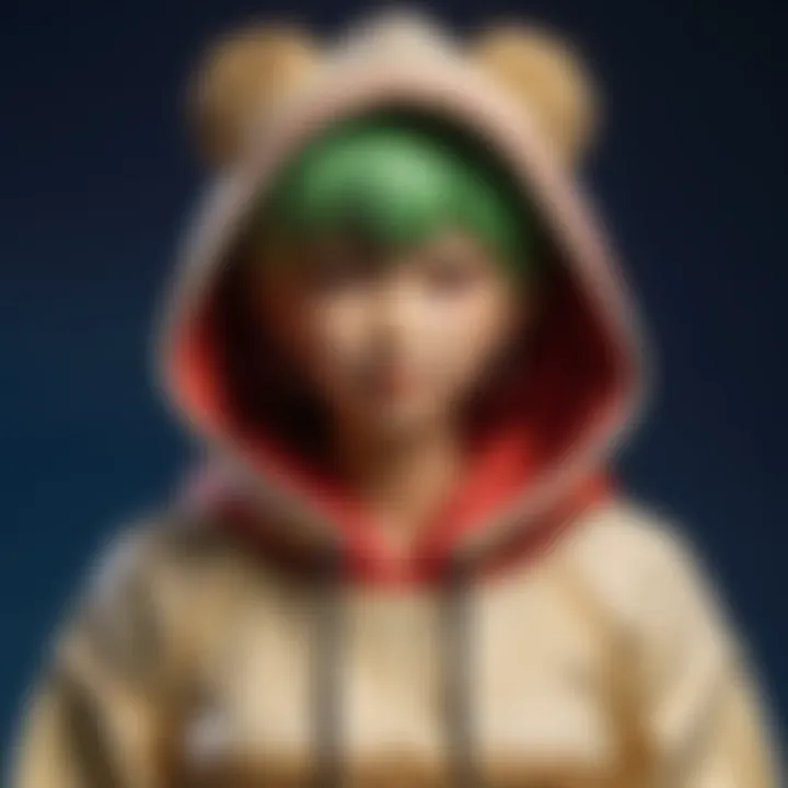 Evolution of Himiko Toga Hoodie Design Elements