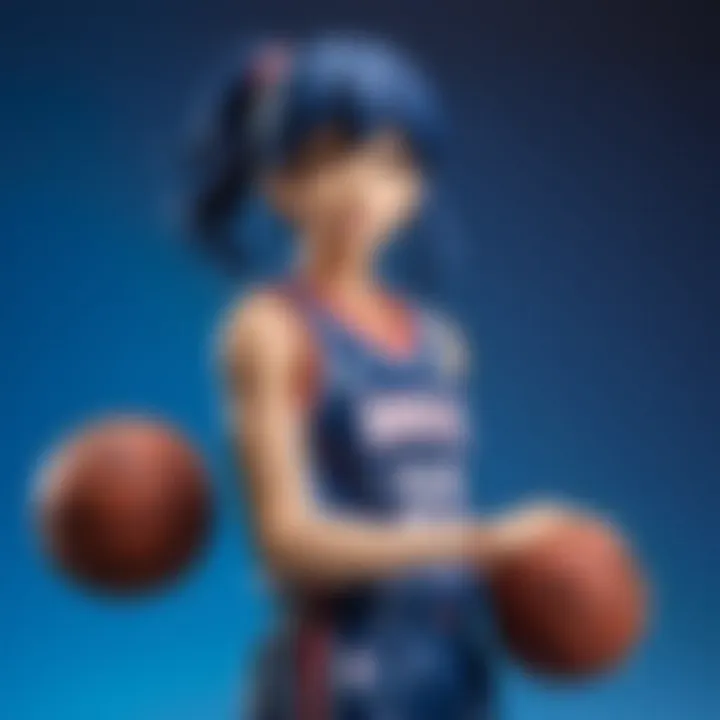 Exclusive anime merchandise from NBA and NipToys collaboration