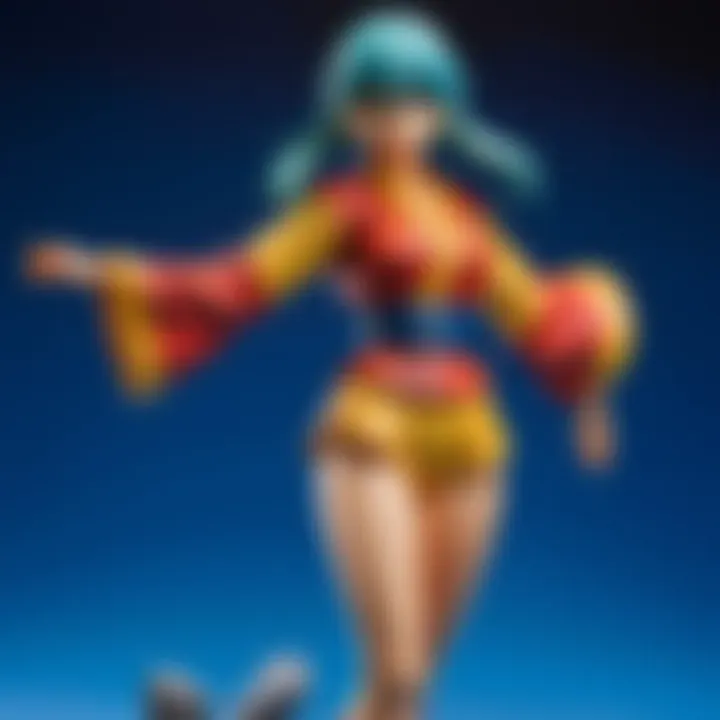 Anime Character Figure in Dynamic Pose