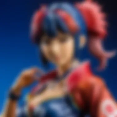 Captivating Japanese Plastic Figures Collection Japanese plastic figures collection on display