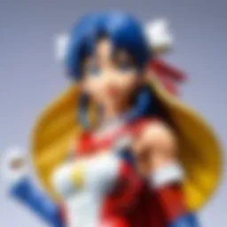 A display of various Banpresto World Collectable Figures showcasing their unique designs.