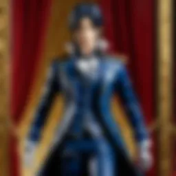 A captivating scene showcasing the main characters in Black Butler: The Book of Circus