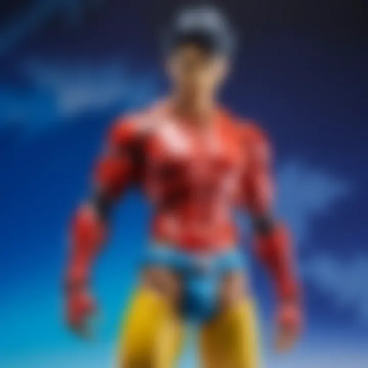 Close-up of the features of the Body Kun DX Set highlighting its design and craftsmanship.