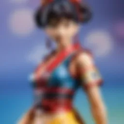 A vibrant display of Bodychan collectible figures showcasing various styles and designs.