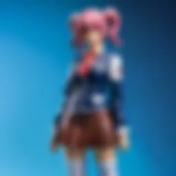 Danganronpa character cosplay outfit displayed on Amazon