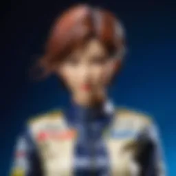 Dynamic racing scene depicting street racing culture