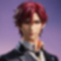 A vibrant illustration showcasing the main character surrounded by the vampire brothers.