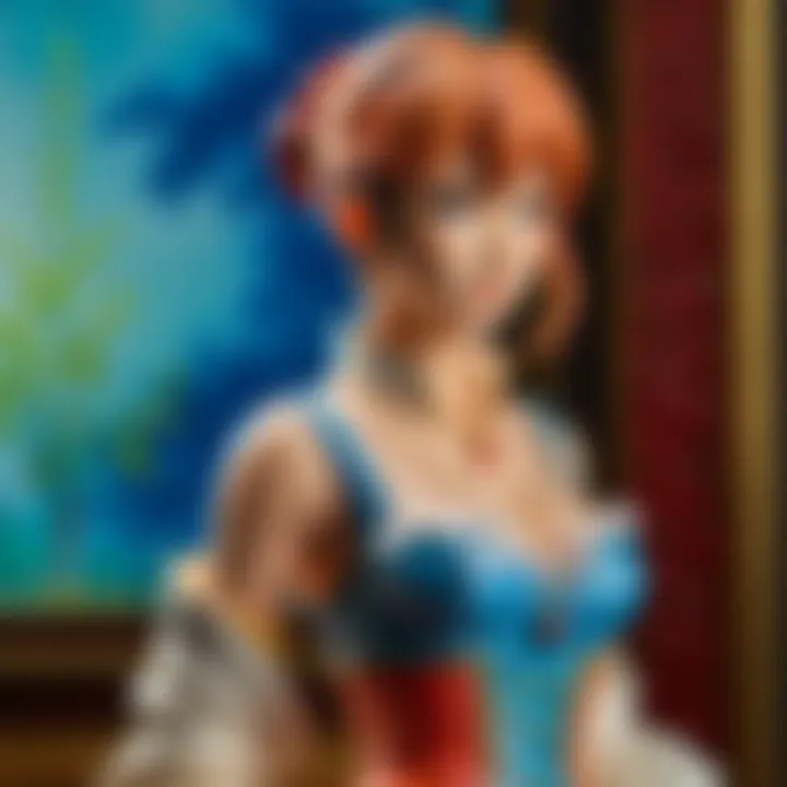 Vintage Anime Statue Collection Showcase